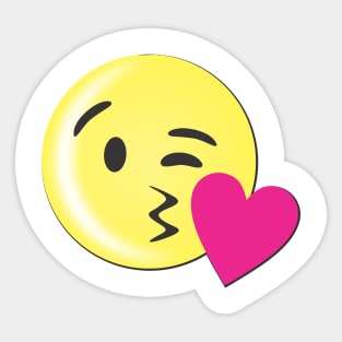 Emoticon Love Sticker